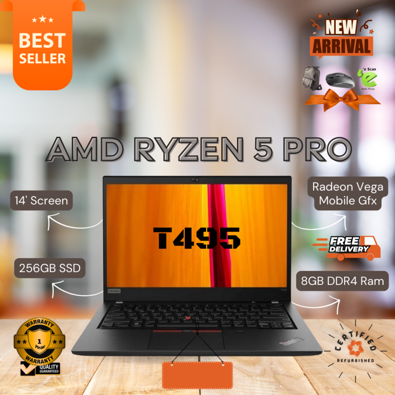 Lenovo T495 - Ryzen 5 Pro